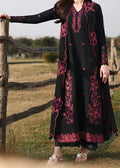 SMT Z-(S1457) - Stitched Embroidered 3pc CHIKANKARI Lawn Dress With Embroidered CHIKANKARI Chiffon Dupatta.