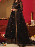 SMT Z(S372)- Stitched Embroidered 3pc organza dress with embroidered organza duppata.