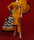SMT S732 -Embroidered 2pc lawn dress