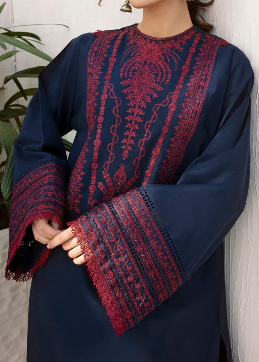 SMT S250-Embroided 2pc lawn dress