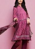 SMT S1049-Digital Printed 3pc Lawn Dress with Digital Printed Lawn Dupatta.