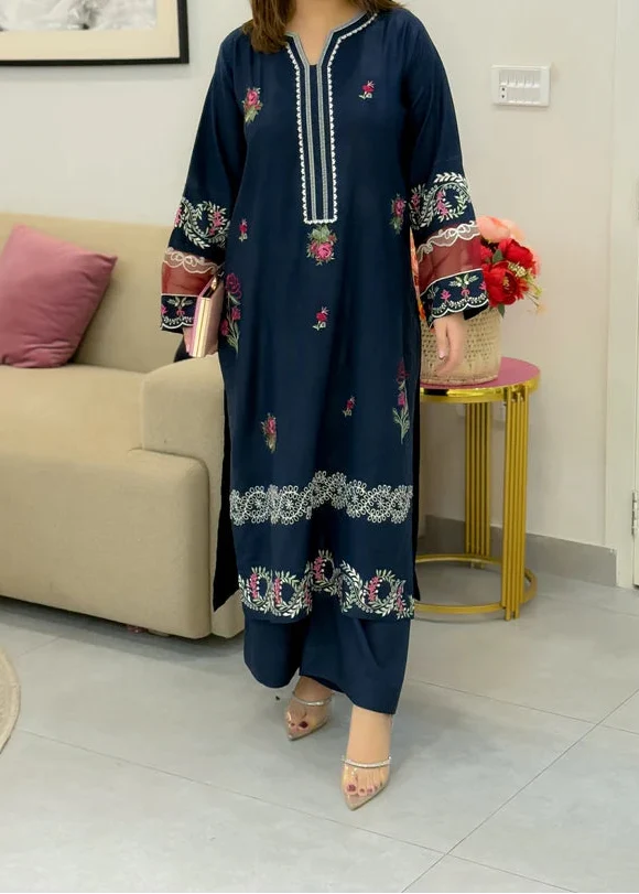 SMT W888-Embroidered 2pc Marina Dress.