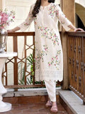 SMT S776-Embroidered 2pc lawn dress.