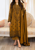 SMT W757 - Embroidered 3pc Marina Dress With Embroidered Marina Shawl.