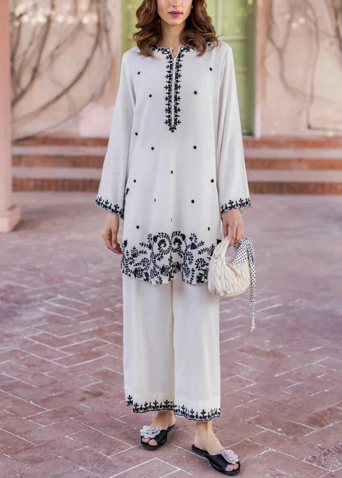 SMT S1101-Embroidered 2pc Lawn Dress.