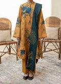 SMT W62 - Digital printed 3pc linen dress with linen dupatta.