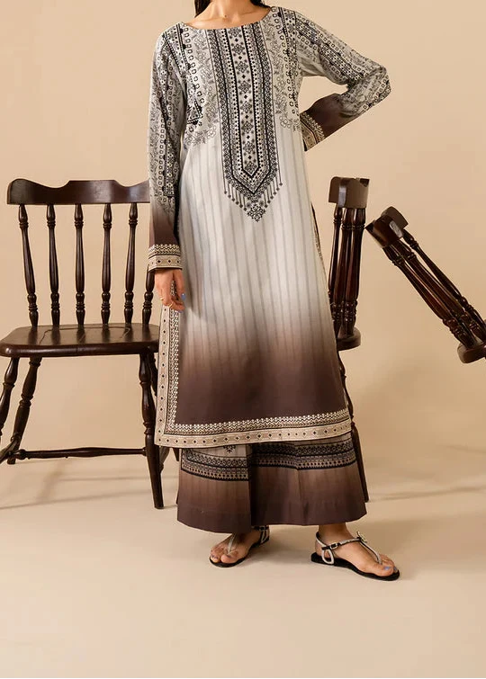 SMT W944- Digital Printed 2pc Karandi Dress.