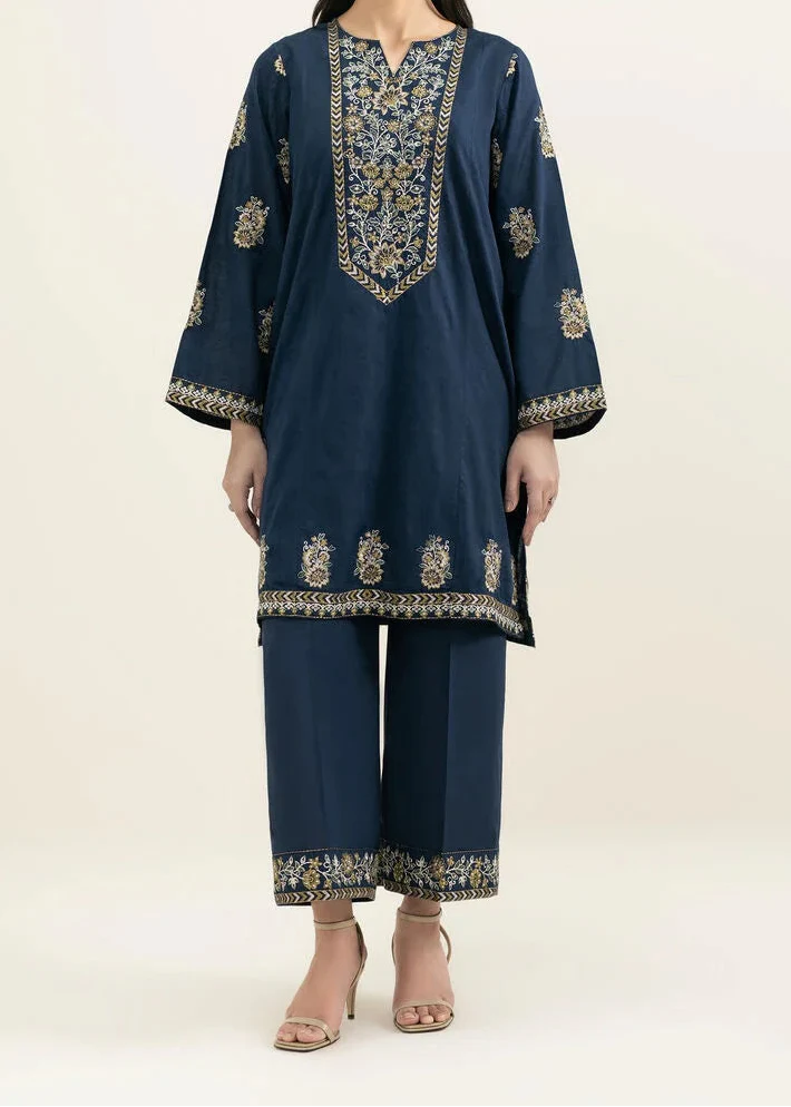 Grace S1487 -Embroidered 2pc lawn dress.