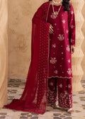SMT S1528 - Embroidered Sequence 3pc Lawn Dress With Embroidered Sequence Chiffon Dupatta.