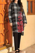 SMT S28- Embroidered 3pc lawn dress with printed chiffon dupatta.