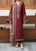 SMT S1309-Embroidered 3pc Lawn Dress With Printed Lawn Dupatta.
