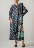 SMT S998-Digital Printed 3pc Lawn Dress with Digital Printed Lawn Dupatta.
