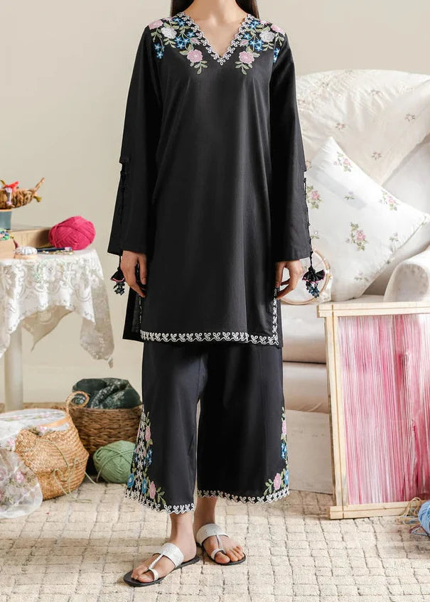 SMT S1515 -Embroidered 2pc lawn dress.