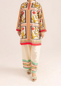 SMT W946- Digital Printed 2pc Karandi Dress.