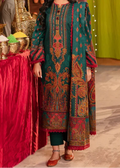 SMT W882 - Digital Printed 3pc Karandi Dress With Digital Printed Karandi Shawl.