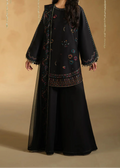 SMT S1513 - Embroidered 3pc Lawn Dress With Embroidered Khadi Net Dupatta.