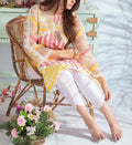 SMT S740-Embroidered 2pc organza dress shirt.