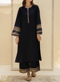 SMT W214-Embroidered 2pc marina dress
