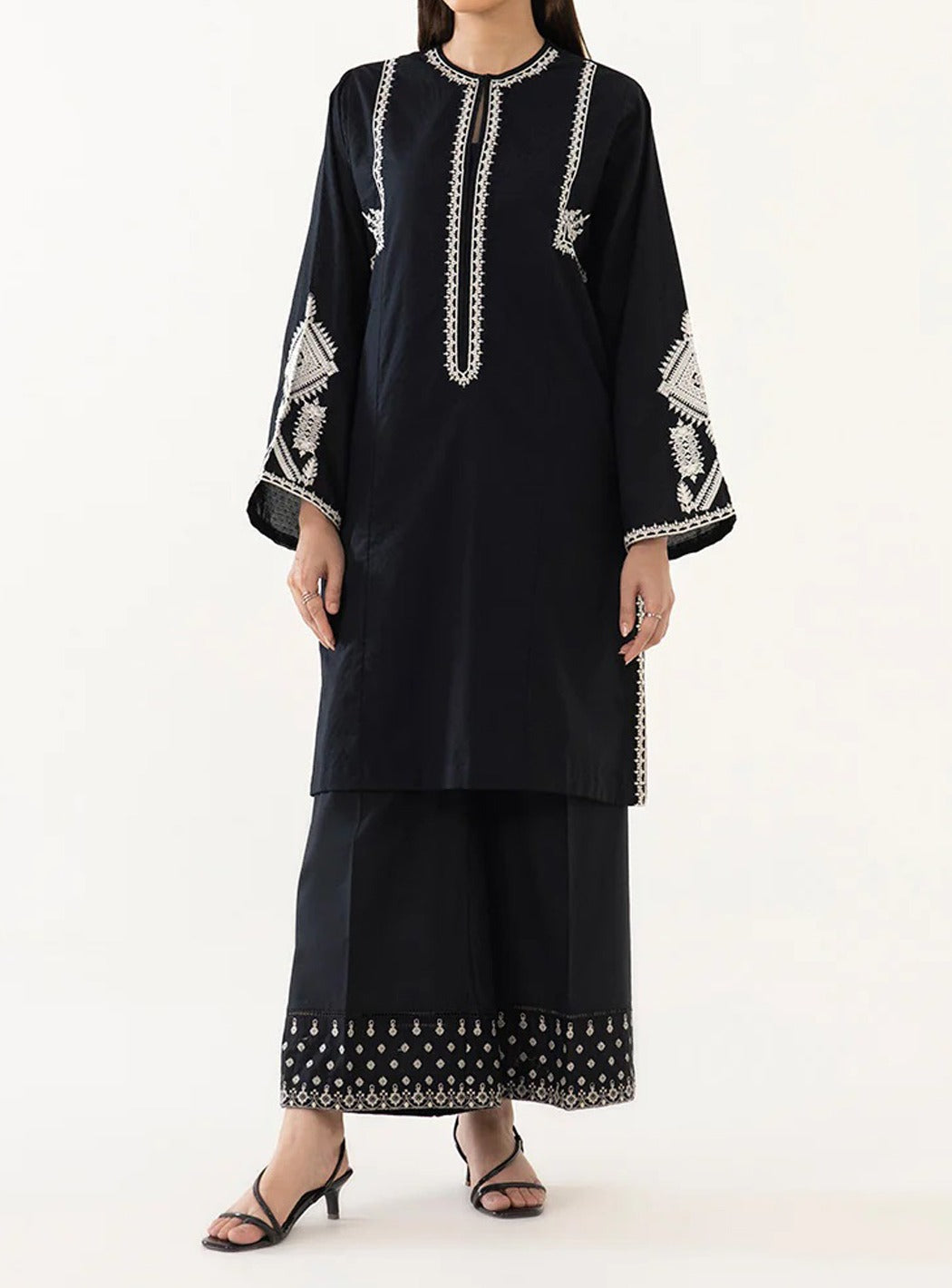 SMT W210-Embroidered 2pc marina dress