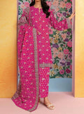 SMT W226-Printed 3pc khaddar dress With Printed khaddar shwal.