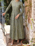 SMT W360- Embroidered 2pc Linen dress