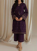 SMT W368-Embroidered 2pc khaddar dress