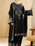 SMT W439- Embroidered 3pc marina dress with Embroidered marina shawl.