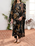 SMT S580-Printed 3pc Lawn dress with Printed lawn dupatta.