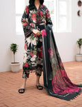 SMT S578-Printed 3pc Lawn dress with Printed lawn dupatta.