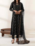 SMT S560-Embroidered 3pc Viscous Lawn dress with Embroidered Viscous Lawn dupatta.