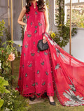 SMT S619-Printed 3pc Lawn dress with Printed lawn dupatta.