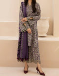 SMT S635-Printed 3pc Lawn dress with Printed lawn dupatta.
