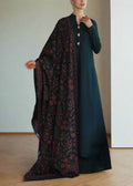 SMT W600- Embroidered 3pc Marina Dress With Embroidered Marina Shawl.