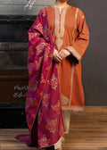 SMT Z-(S988)- Stitched Embroidered 3PC Lawn Dress With Printed Munar Dupatta.