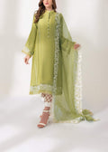 SMT S1011-Embroidered 3pc Lawn Dress with Embroidered Munar Dupatta.