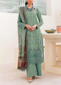 SMT S1121-Embroidered 3pc CHIKANKARI Lawn dress with Printed Munar Dupatta.