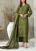 SMT S1138-Embroidered 3pc CHIKANKARI Lawn Dress With Printed Munar Dupatta.