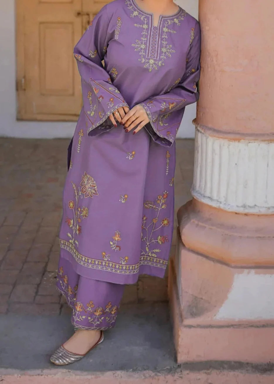 SMT W705-Embroidered 2pc Marina Dress