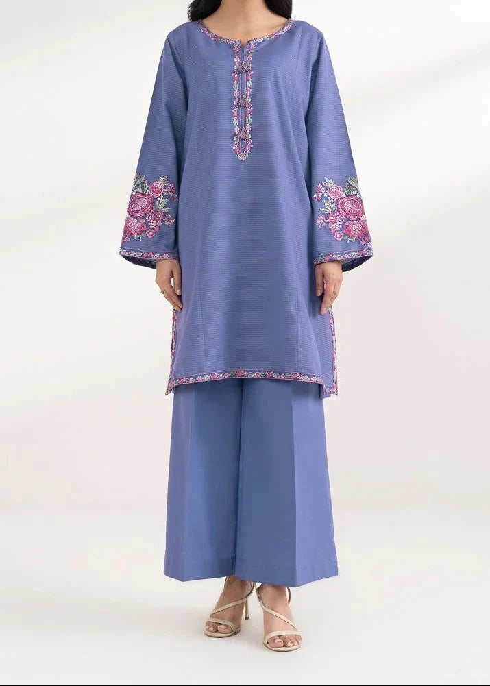 SMT S1327-Embroidered 2pc Lawn Dress.