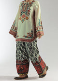 CS-110 LAVINA- STITCHED 2PC PRINTED CO-ORD SET.