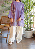 Grace S1339-Embroidered 2pc CHIKANKARI  Lawn Dress.