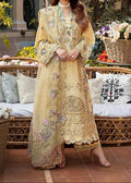 Grace S1383 - Embroidered 3pc Lawn Dress With Embroidered Khadi Net Dupatta.
