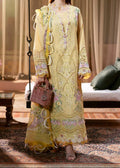 SMT S1384 - Embroidered 3pc CHIKANKARI Lawn Dress With Printed Lawn Dupatta.