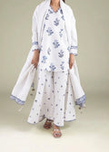 Grace S1485-Embroidered 3pc Lawn Dress With Printed Lawn Dupatta.