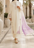 SMT Z-(S1512) - Stitched Embroidered 3pc Lawn Dress With Tie & Dye Chiffon Dupatta.