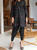 SMT S502-Embroidered 2pc lawn dress