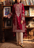 SMT S882-Embroidered 3pc Lawn Dress with Embroidered Munar Dupatta.