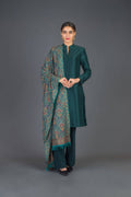 SARINNAH D70-FORMAL HEAVY EMBROIDED KARANDI SHAWL.