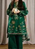 SMT S1267-Embroidered 3pc Lawn Dress With Printed Munar Dupatta.