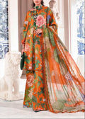 SMT S898-Digital Printed 3pc Lawn Dress with Digital Printed Lawn Dupatta.